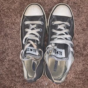 Grey converse